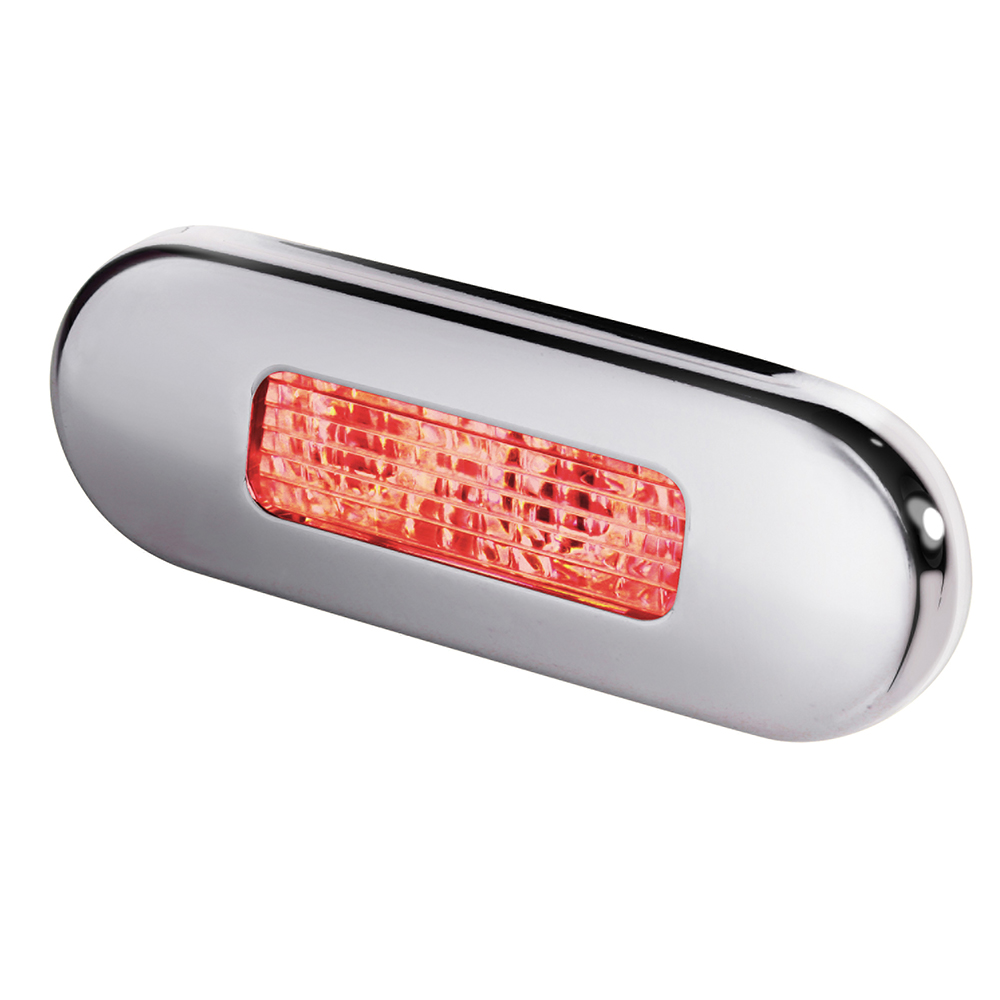 Stainless Steel Oblong LED Courtesy Light