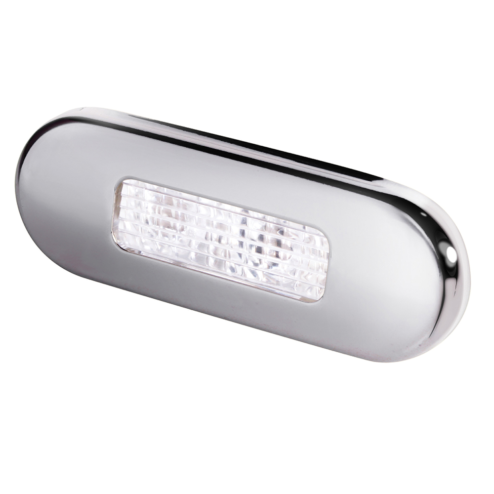 Stainless Steel Oblong LED Courtesy Light