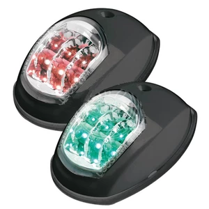 Osculati EVOLED Port & Starboard LED Nav Lights - Black (Pair) 