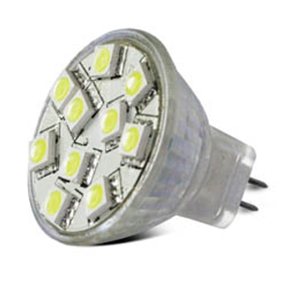 30 SMD LED Corn Bulb – G4/T10/BA15S/BA15D – 12V DC, White Or Warm White