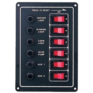 Force 4 6 Switch Circuit Breaker panel 
