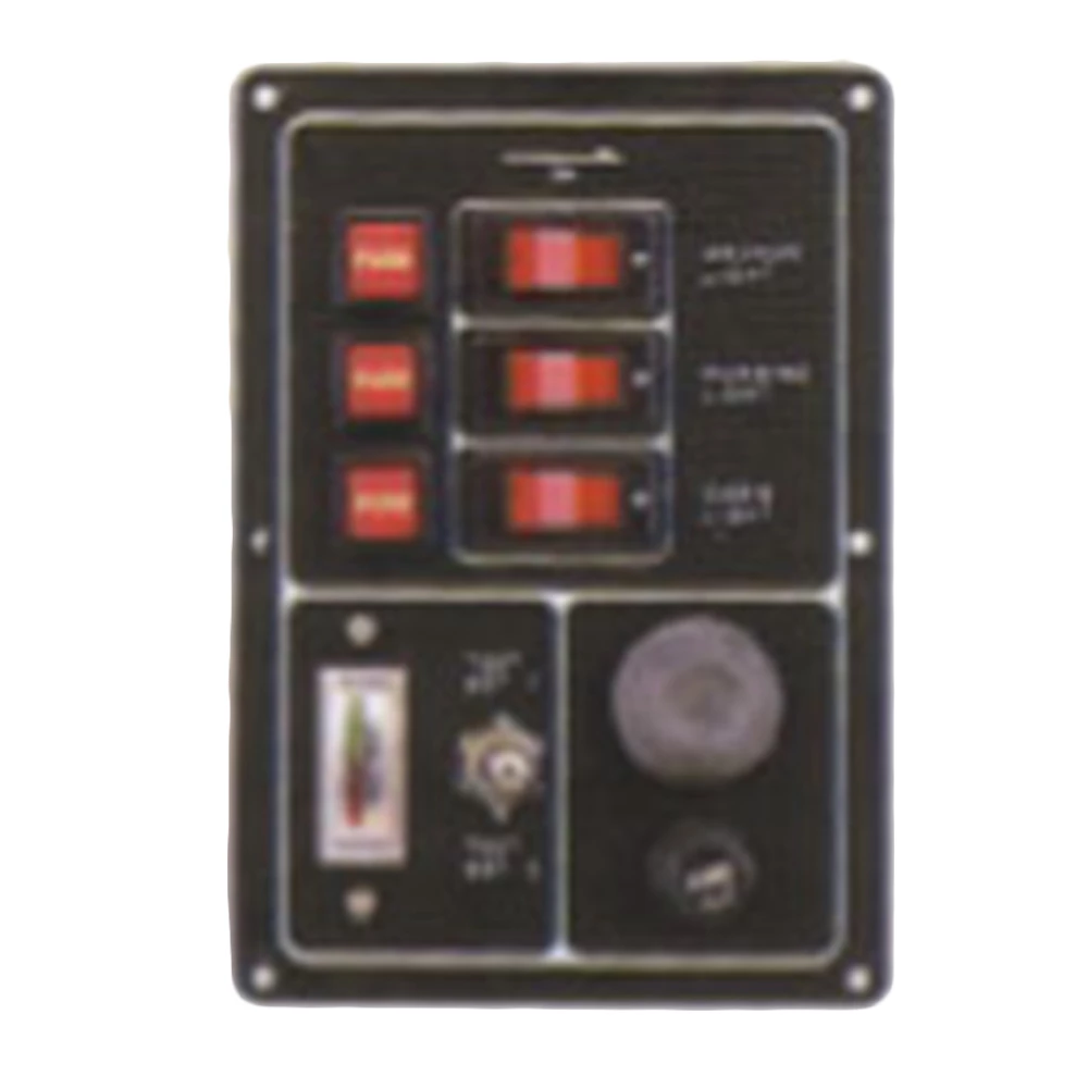 Force 4 3 Switch Battery Test Panel with Horn Button