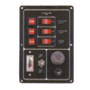 Force 4 3 Switch Battery Test Panel with Horn Button