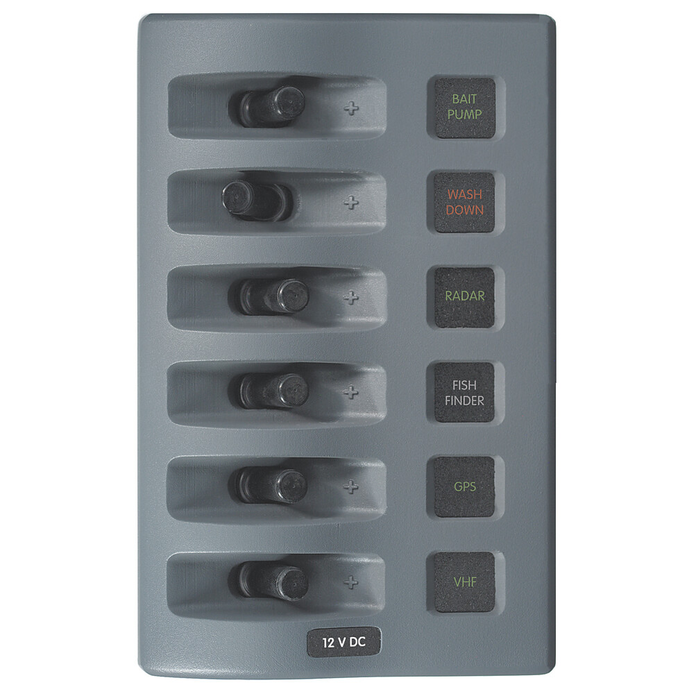 Weatherdeck Switch Panel Grey