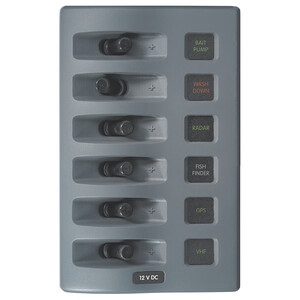 Weatherdeck Switch Panel Grey