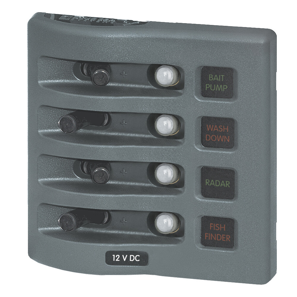 Weatherdeck Circuit Breaker Panel Grey
