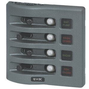 Weatherdeck Circuit Breaker Panel Grey