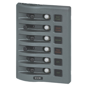 Weatherdeck Circuit Breaker Panel Grey
