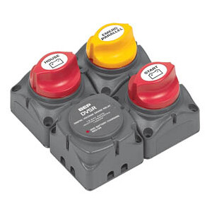 Dual Battery Single Engine DVSR Cluster