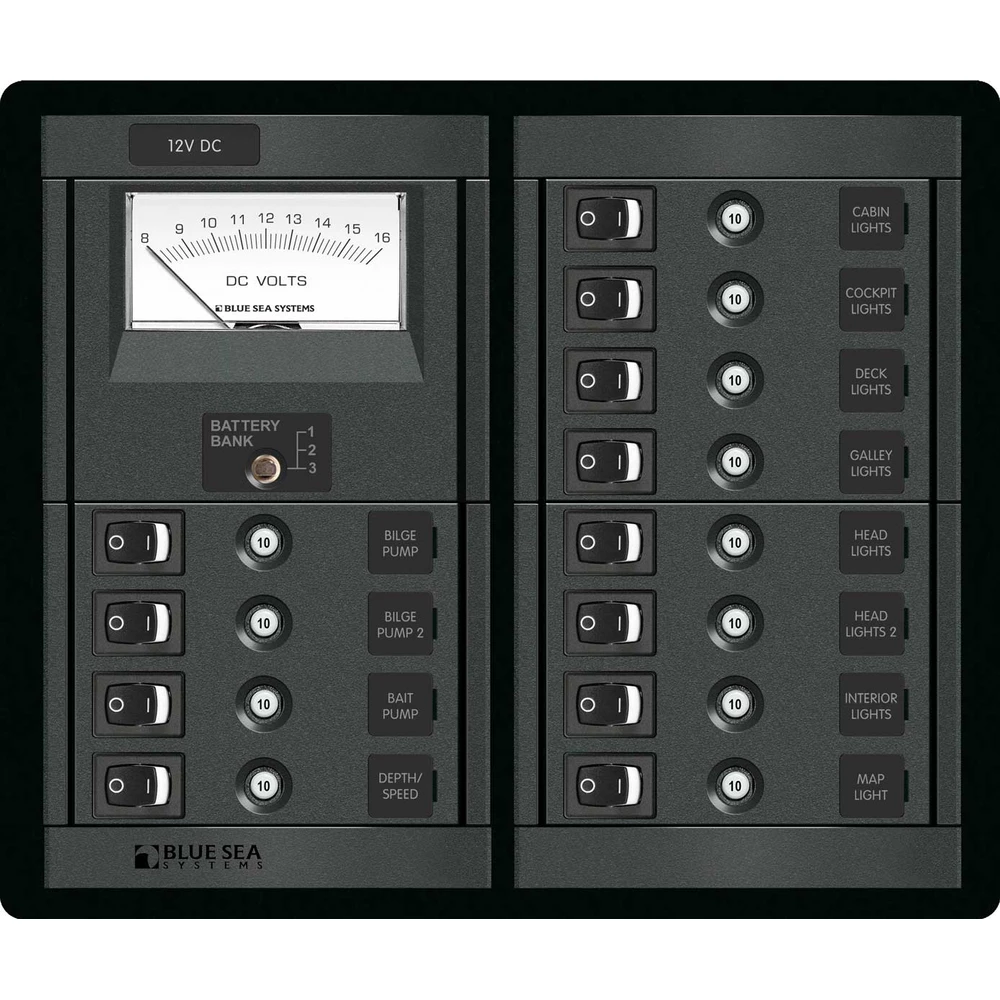 12 Way Circuit Breaker Panel