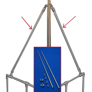 rutland Solid Stays Kit - Standard 