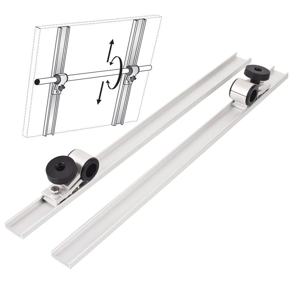 Noa Solar Panel Adjustable Rail Mount - 25mm Rails 