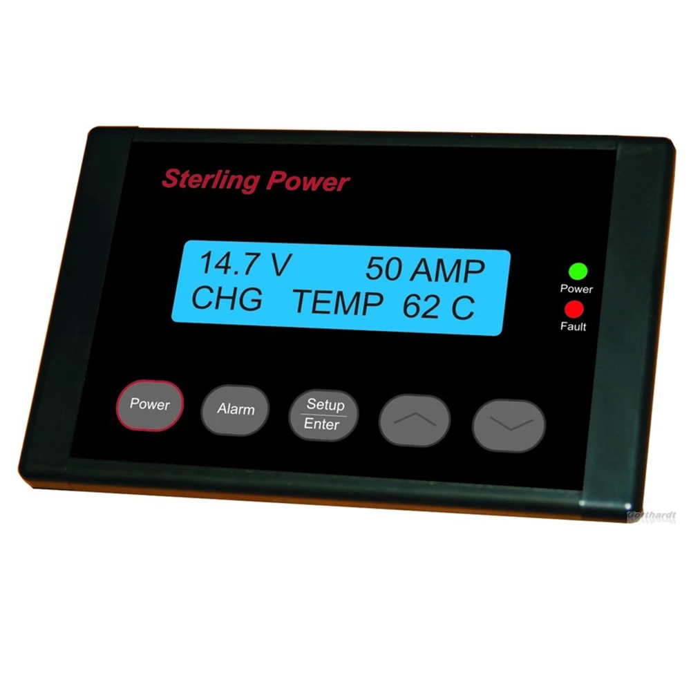 Sterling Power Alternator to Battery Charger Remote Display & Control 