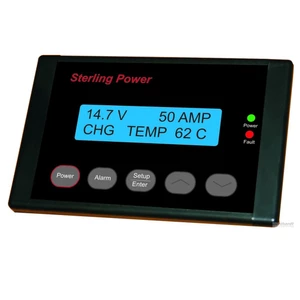 Sterling Power Alternator to Battery Charger Remote Display & Control 