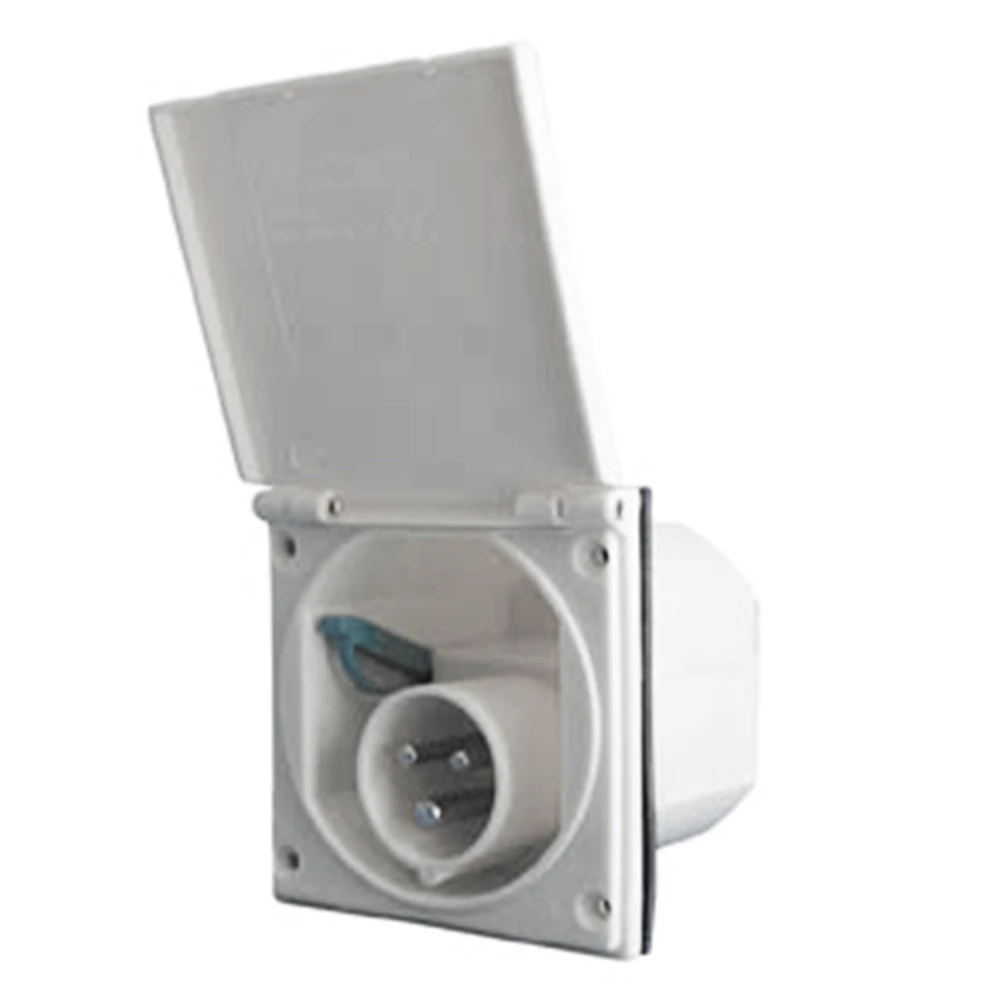 Maypole Flush Mounted Plug - 16 Amp