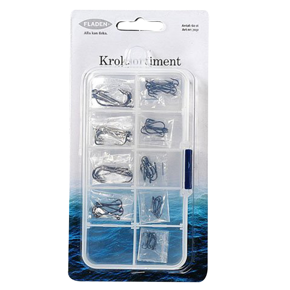 Assorted Hooks (60 Pack)