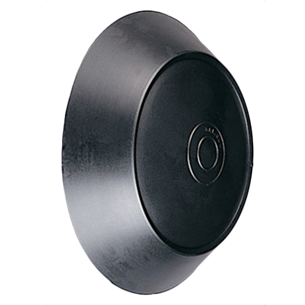 Rib Tube End Cap Black