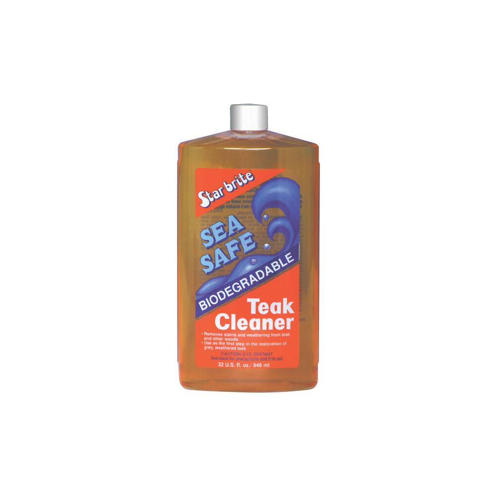 Sea Safe Teak Cleaner & Brightener 1Ltr
