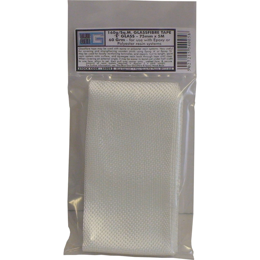 Blue Gee 5m Glass Tape 160g/sq.m