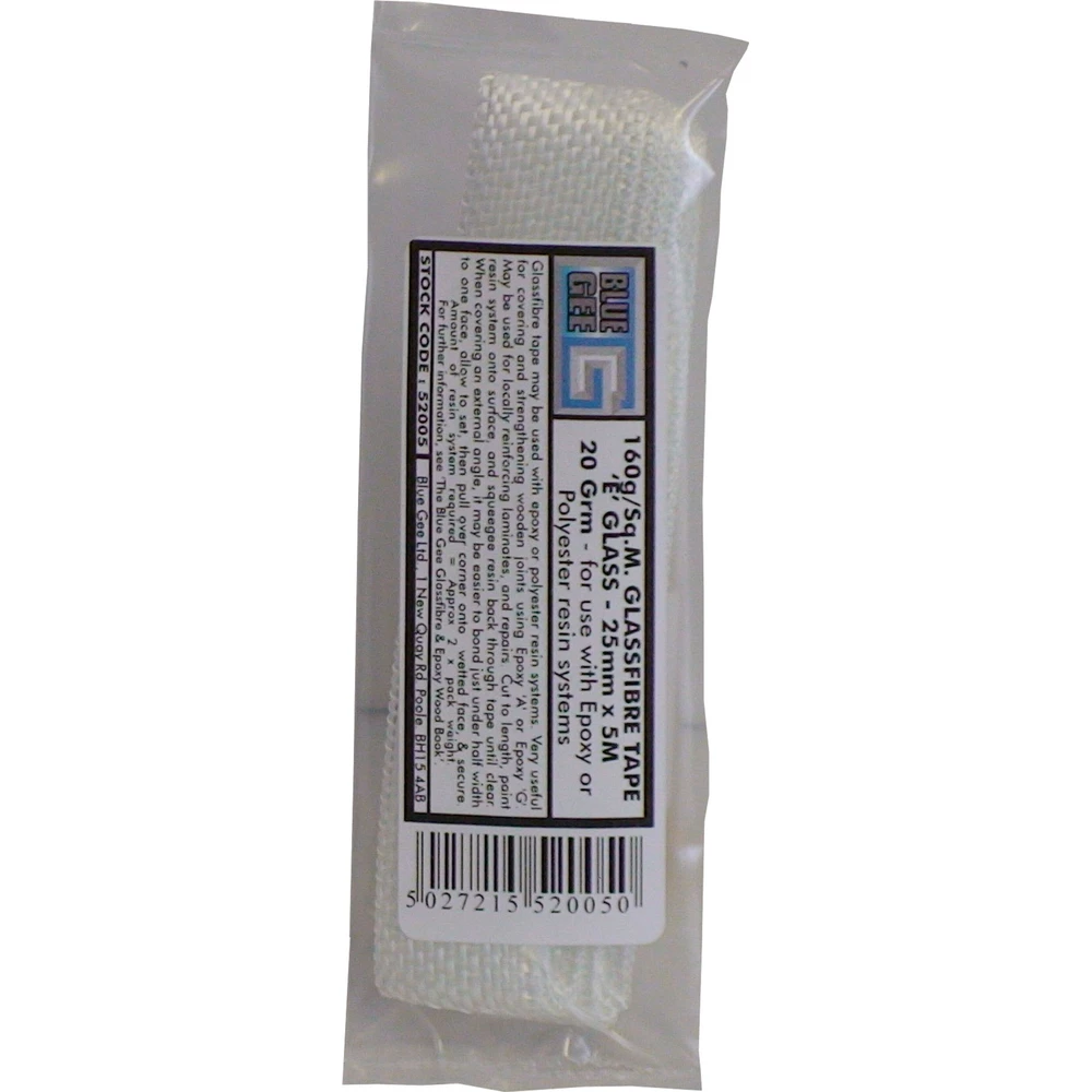 Blue Gee 5m Glass Tape 160g/sq.m