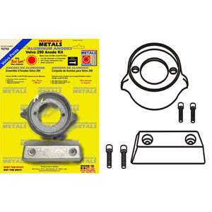 Engine Anode Kit w/Indicator Aluminium - Volvo 290