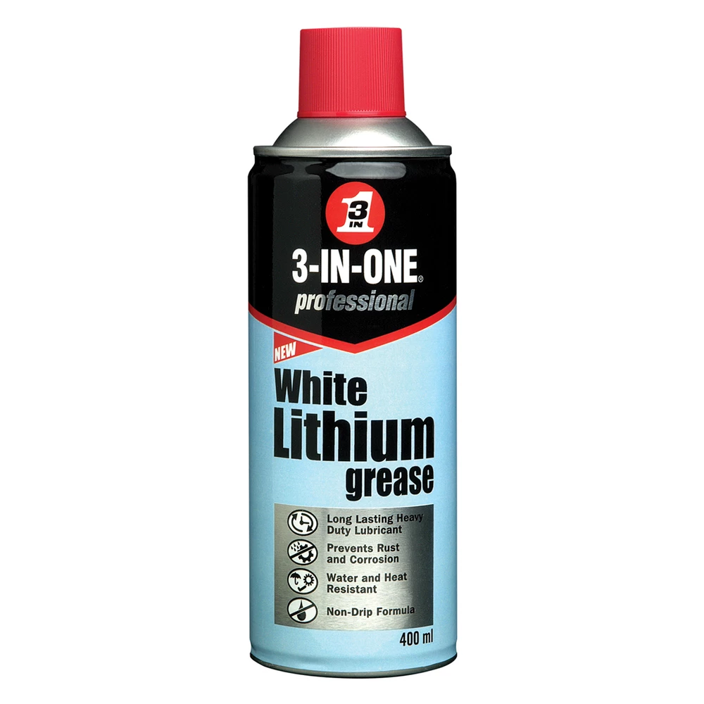 3-IN-ONE White Lithium Grease 400ml