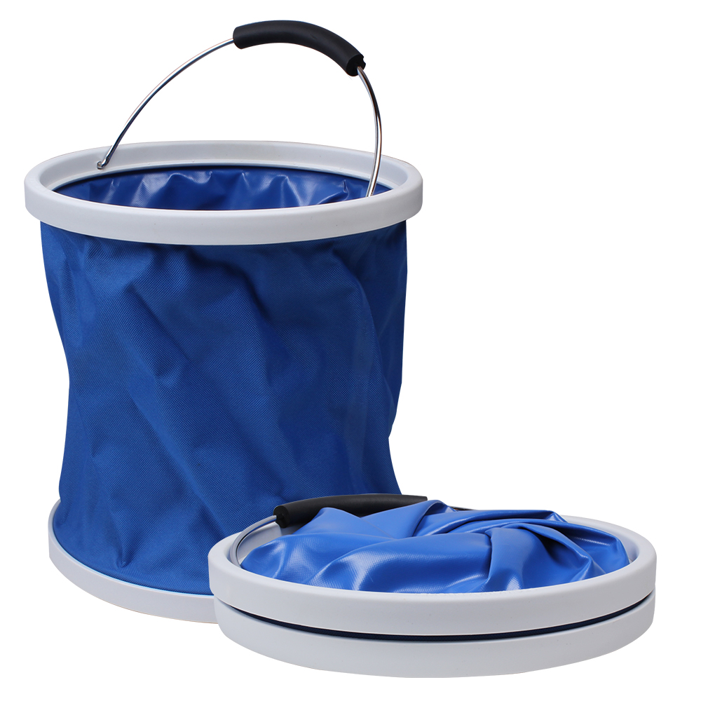 Stowaway Folding Bucket Blue
