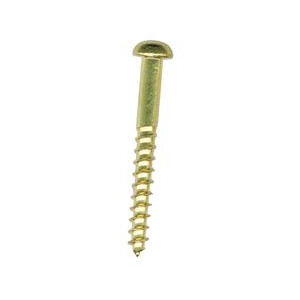 Brass Roundhead Woodscrew