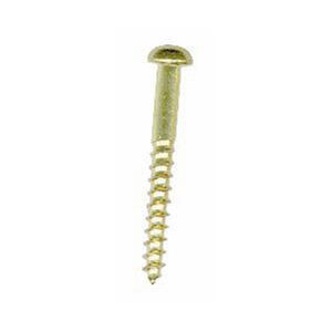 Brass Roundhead Woodscrew