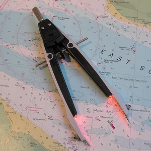 Weems & Plath Dividers with Red Night Light 