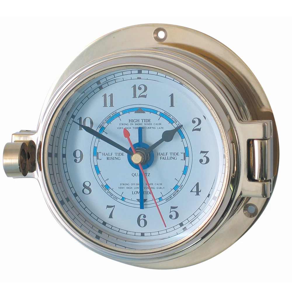 Meridian Zero 3” Brass Channel Tide Clock