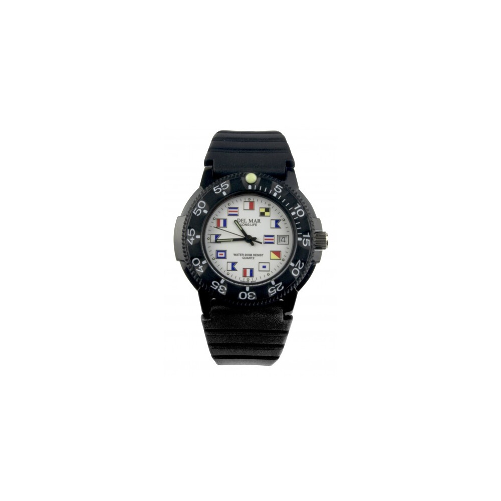 Code Flag Diver's Watch