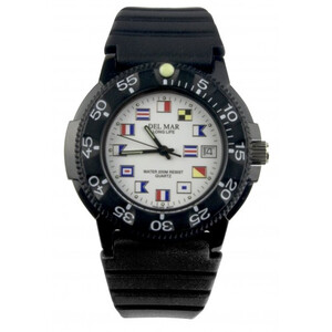 Code Flag Diver's Watch
