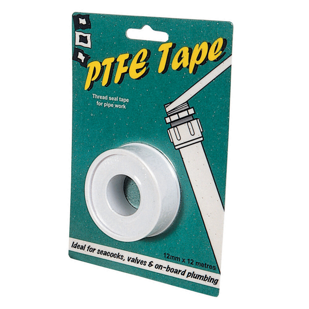 PTFE Tape White 12mx12mm