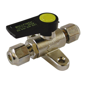 Mini Gas Ball Valve 5/16” Compression/Compression
