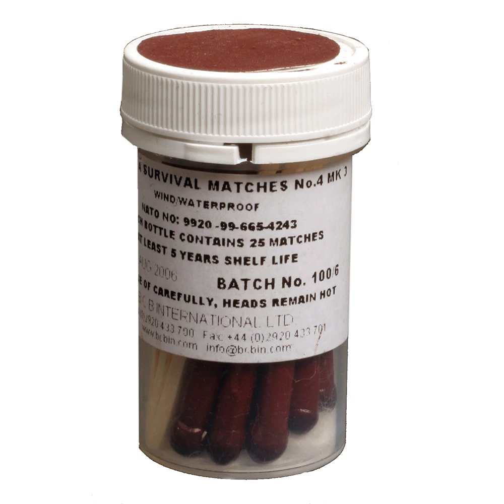 Force 4 Waterproof Matches 