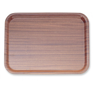 Non-Slip Wood Effect Tray