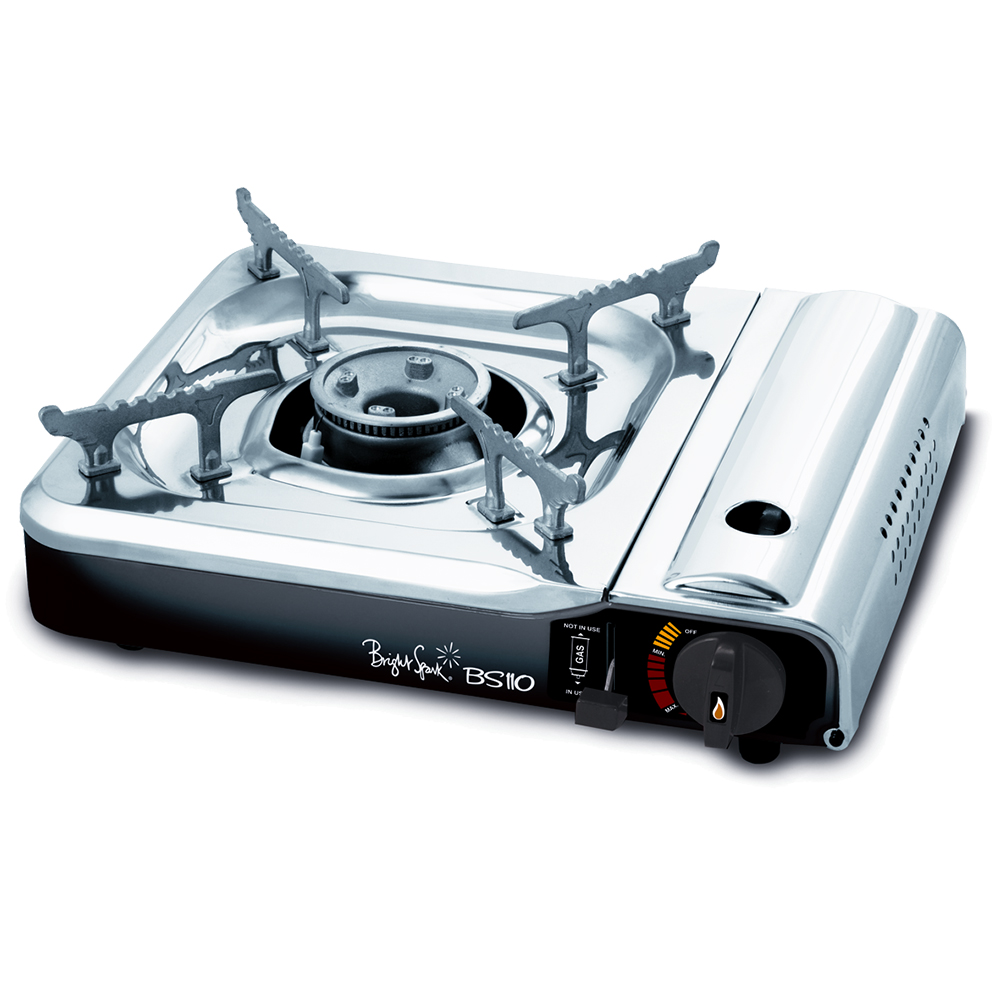 Portable Gas Cooker wFlame Failure Stainless Steel