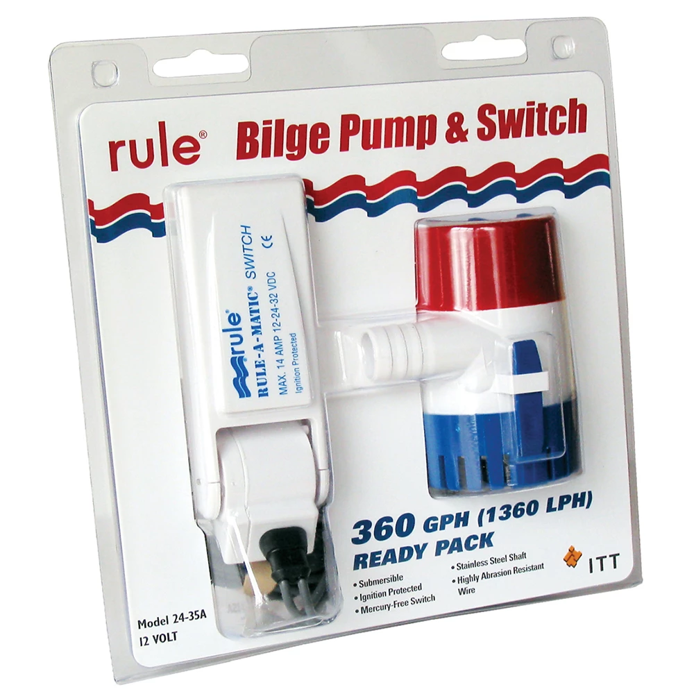 Rule 360 Pump & Float Switch Kit