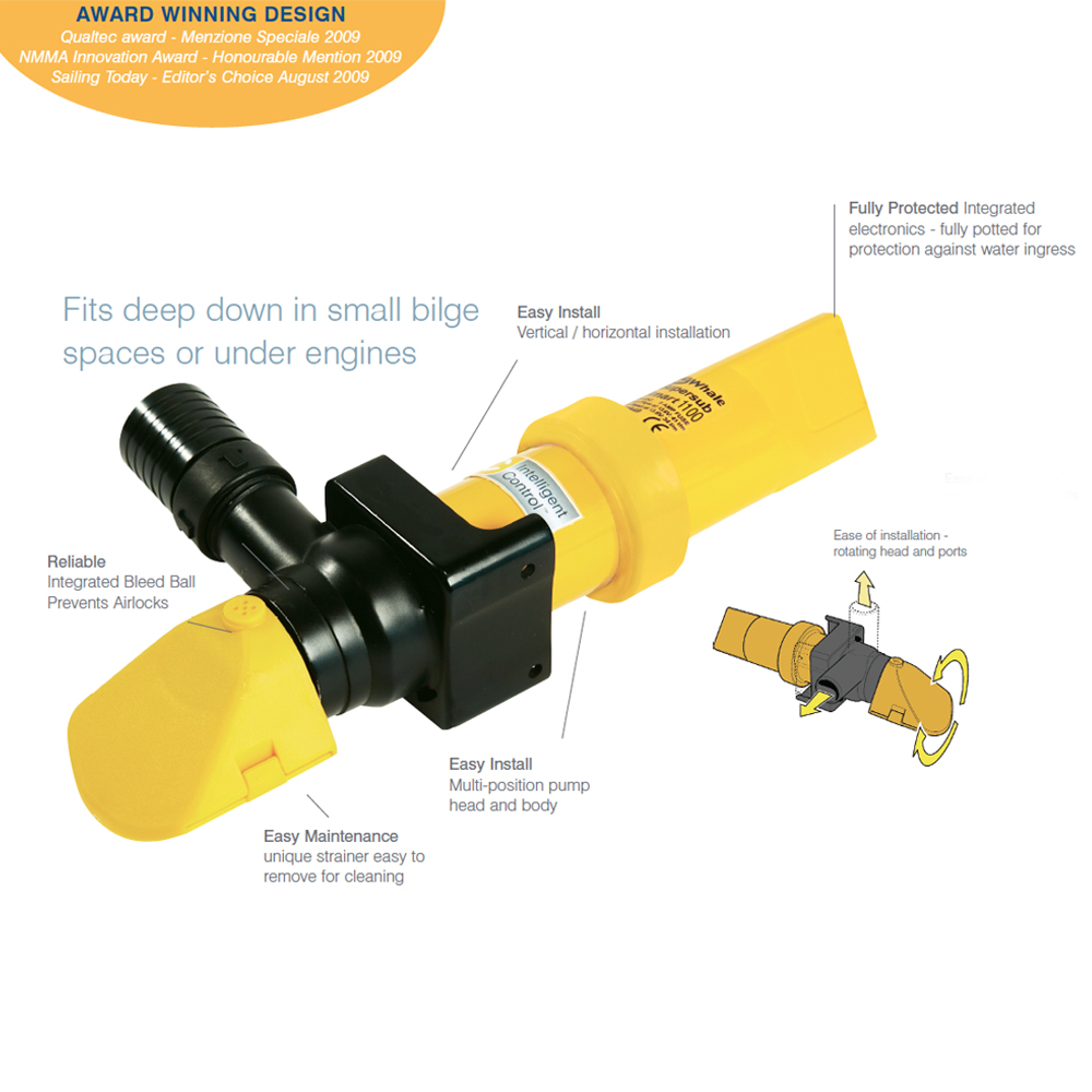 Supersub Smart Bilge Pump 12V
