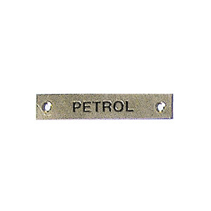 Label - Petrol - 57 x 12mm