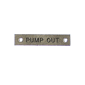 Label - Pump Out - 57 x 12mm