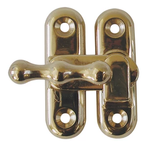 Force 4 Cupboard/Locker Catch - Brass 
