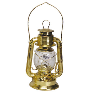 Hurricane Lamp - Brass