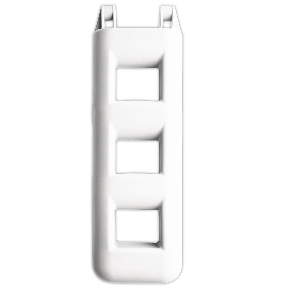 4 Step Fender Ladder White- L75
