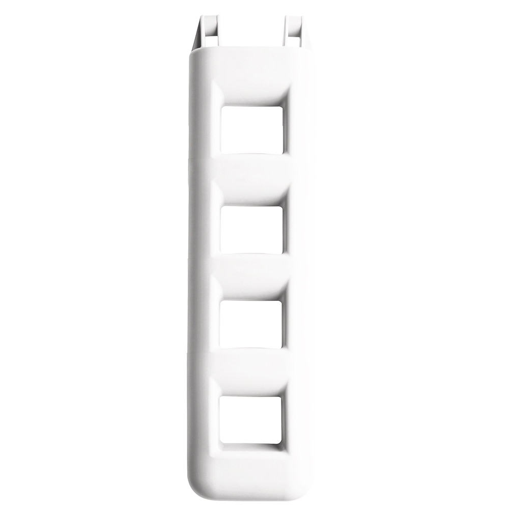 5 Step Fender Ladder White- L95