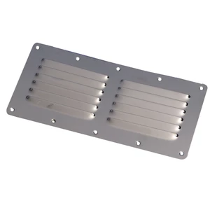 Force 4 Stainless Steel 12 Louvre Vent 232x118mm 