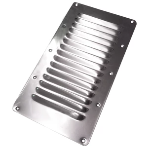 Force 4 Stainless Steel Louvre Vent 232x127mm 