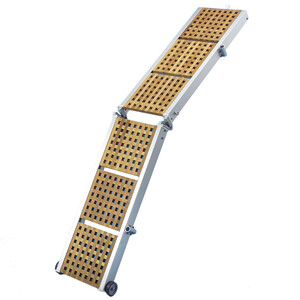 Folding Gangway with Wood Grating