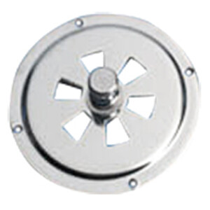 Butterfly Vent Stainless Steel 80mm